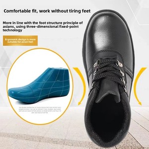 <span class=keywords><strong>Chaussures</strong></span> de protection du travail anti-écrasement anti-perforation industrielles antidérapantes résistantes à l'usure <span class=keywords><strong>pour</strong></span> la construction - Product Image 2