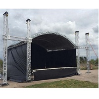 Système de treillis d'éclairage DJ pour événements extérieurs, conception personnalisée, en aluminium, pour stades et concerts, portable, pliable, certifié TUV pour utilisation sur scène