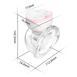 Tire-lait électrique intelligent intégré, portable, mains libres, grande puissance d'aspiration, en silicone, pour femmes enceintes - Product Image 4