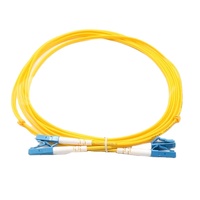 Kabel Patch Fiber Optik Dupleks Indoor dengan SC/FC/LC/ST/MTRJ/MU/DIN UPC APC untuk Komunikasi