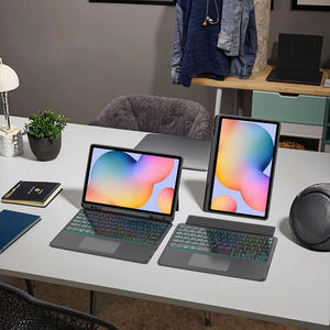 Étui pour clavier sans fil détachable Ultra-mince de vente chaude pour Samsung pour accessoire de bureau rétro-éclairé <span class=keywords><strong>Galaxy</strong></span> <span class=keywords><strong>Tab</strong></span> <span class=keywords><strong>S6</strong></span> <span class=keywords><strong>Lite</strong></span> - Product Image 1
