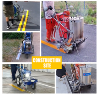 Machine de marquage routier à chaud, équipement de marquage thermoplastique pour la construction routière