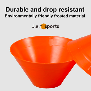 Logo kustom warna Solid <span class=keywords><strong>Super</strong></span> ringan Mini latihan sepak bola kelincahan latihan hambatan barel penanda lapangan sepak bola cakram kerucut - Product Image 3