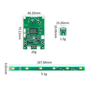 แผงควบคุมหลอดไฟดักยุงไฟฟ้า JP1667.1 พร้อมหน้าจอดิจิตอล PCBA สำหรับเครื่องใช้ไฟฟ้าอัจฉริยะในบ้าน - Product Image 4