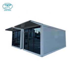 Maison préfabriquée modulaire en acier de type Z Bureau de conteneur pliant préfabriqué Salle de réunion mobile Toilettes publiques/hôtels de site - Product Image 2