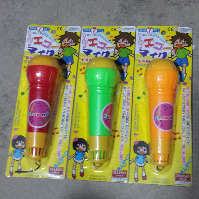 Customized 19CM Children's Echo Microphones, Shouting Microphones with LOGO Printing, Custom Toy Small Microphones and Gifts