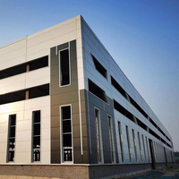 Almacén de Estructura de Acero Prefabricado Moderno con Certificación ISO CE, Edificio de Apartamentos de Estructura de Acero Ligero Resistente a la Corrosión