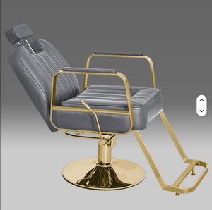 Sillón de Barbería Moderno y Popular en Internet, Ajustable, para Salón de Belleza, Corte y Tinte de Cabello, Reclinable, Especial para Peluquería - Product Image 3