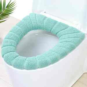 I-0239 Toilet Seat Cover Warm Soft Acrylic Washable <b>Mat</b> Home Decor Closestool <b>Mat</b> Seat Case Toilet Lid Cover Accessories - Product Image 3