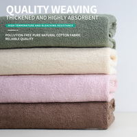 Stock Barber Salon Towels 100% Cotton Highly Absorbent Antimicrobial Quick-Dry Eco-Friendly Easy Clean Brown Black Color