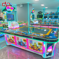Jeu de devinettes Shark Ocean Arcade pour 6 joueurs, console de jeu de devinettes interactive, système anti-hack certifié Fair Play pour les salles d'arcade