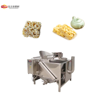 Machine à frire semi-automatique FSD pour les friandises au caramel, facile à utiliser, pour l'industrie des snacks et autres machines à snacks