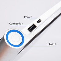 Machine de Micropigmentation Dermographe pour Tatouage, Stylo Numérique de Maquillage Permanent Charmant pour Microblading des Sourcils et Aiguilles Microblade