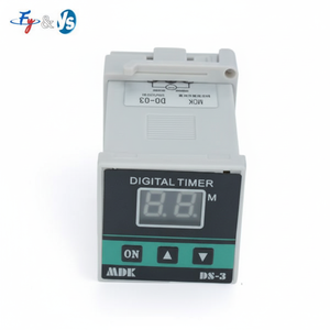 Minuteur numérique Adk Ds 3 10a à commande tactile, compte à rebours de 120 minutes, interrupteur de minuterie de cuisine, carré, en plastique, facile à utiliser - Product Image 1