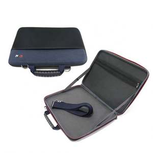 Housse pour ordinateur portable 14 pouces en EVA, portable et durable, style professionnel, étui rigide, sacoche, sac à bandoulière, protection antichoc - Product Image 5