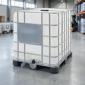 Food Grade Square Plastic PE IBC Water Tank Steel Cage Airtight Anti-Theft 5000-100000L Capacity Chemical <b>Storage</b> Pump New - Product Image 1