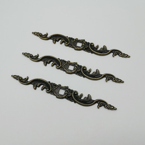 Bande décorative de porte en alliage de zinc style rétro, couleur bronze, série PJL012, bordure de porte - Product Image 4