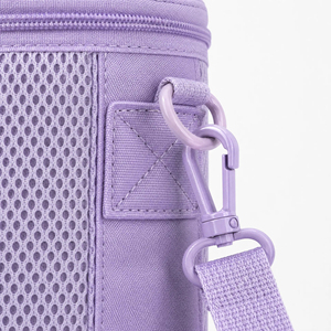 Sac cosmétique en nylon à mailles fines, personnalisable en couleur, avec fermeture éclair, transparent, adorable trousse de maquillage, sacs tendance pour filles, faible MOQ, haute qualité - Product Image 4