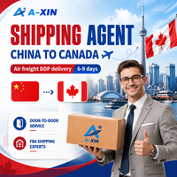 Agent maritime chinois vers le centre de distribution de Vancouver, entrepôt de Toronto avec service de transitaire FBA