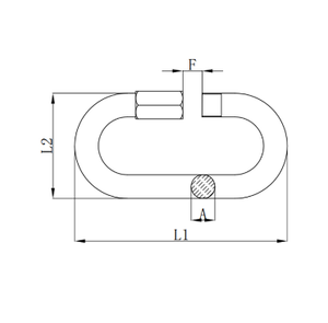 Оборудование для такелажа, высокое прочное соединение, нержавеющая сталь, AISI, 316 304, быстросъемный крючок - Product Image 2