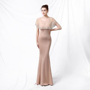 Nuovo Stile Abito da Sera Lungo con Vita Naturale, Antistatico, Aderente sui Glutei, Sexy, per Feste, Balli e Damigelle - Product Image 3