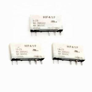 รีเลย์แม่เหล็กไฟฟ้า HF41F 5 12 24-ZS 5 ขา 6A 5V 250VAC 12VDC 24VDC รุ่น HF41F 5-ZS HF41F 12-ZS HF41F 24-ZS - Product Image 1