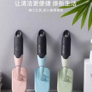 Brosse de nettoyage de sol à poils durs, brosse de nettoyage des interstices, brosse manuelle pour salle de bain, manche en plastique, outil de nettoyage écologique - Product Image 1