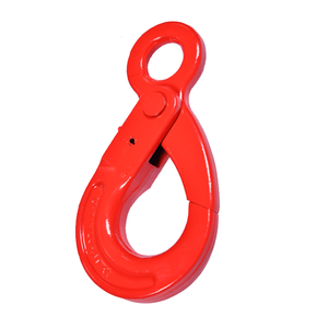 Hợp kim thép nâng cáp treo giả mạo <span class=keywords><strong>G80</strong></span> mắt tự khóa hoist móc An ToÀN GiÁ - Product Image 1