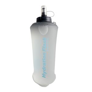 Outdoor Foldable <b>Hydration</b> <b>Bladder</b> 500Ml TPU Soft Water Bottle For Cycling Hiking Gym Use - Product Image 2