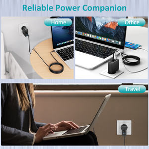 อะแดปเตอร์ชาร์จไฟสำรองสำหรับคอมพิวเตอร์ Macbook 45W-140W โน้ตบุ๊กแล็ปท็อป วัสดุ GAN กำลังไฟขาออก 100W - Product Image 6