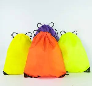 Рюкзак на шнурке под заказ, Подарочная сумка 210 D, сумка из переработанного полиэстера