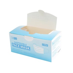 フェイスマスクボックス包装小型紙箱50個3個 - Product Image 1