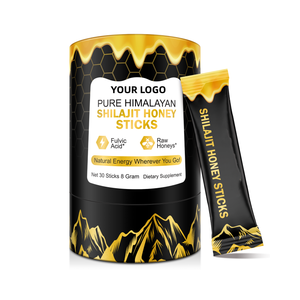 Bâtonnets de Miel Bio Pur de Shilajit de l'Himalaya Vorx Biotech – Boost d'Énergie Masculine – Marque Privée – Usine de Miel Vital - Product Image 1