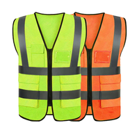 Gilet di Sicurezza Riflettente Glory Personalizzato, Impermeabile, Regolabile, Leggero e ad Alta Visibilità