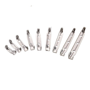 Alfileres de seguridad de metal para la fabricación de joyas y accesorios de ropa, acabado chapado en color acero, varios tamaños para proyectos de bricolaje - Product Image 4