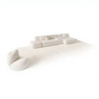 Teppich Wohnzimmer 2025 Neu Creme Schlafzimmer Bodenmatte Heim Sofa Wasserdicht Fleckenabweisend Rutschfest Luxuriös Hochwertig Gestreift