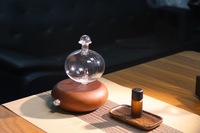 Diffuseur d'arômes en verre, vaporisateur à froid, distributeur de parfum, décoration d'intérieur, diffuseur sans eau télécommandé de type colonne
