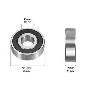 Rodamientos de Bolas para Motos AKT Yamaha 6202 6301 2RS 6302 2RS, Repuestos de Alta Velocidad, Acero para Rodamientos ISO GCr15 - Product Image 1