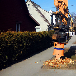 Máy xúc, Máy bào gốc cây, kỳ quan loại bỏ chướng ngại vật xáo trộn thấp, được thiết kế đặc biệt cho kỹ thuật đô thị - Product Image 3