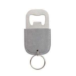 Custom Logo <b>Personalized</b> Laser Engraved Custom Logo Wholesale Pu Leather Bottle Opener <b>Keychain</b> - Product Image 4
