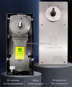 Charnière à ressort robuste de haute qualité Crown S - 2400 allemande pour porte extérieure en métal ou en bois - Product Image 4