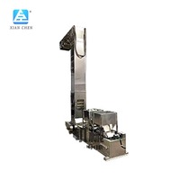 Élévateur vertical de qualité alimentaire, équipement de transport et de levage de matériaux à godets basculants, machine d'alimentation de type Z