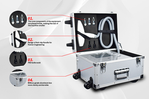 Appareil portable de traitement au laser picoseconde pour l'élimination des tatouages, des grains de beauté et des taches de rousseur, avec conception en valise, pour salons et cliniques - Product Image 3