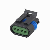Conector Impermeable para Sensor de Presión de Entrada Automotriz DJ7041Y-1.5-11/21, Arnés de Cables, Carcasa Madre de 4 Orificios 12162188