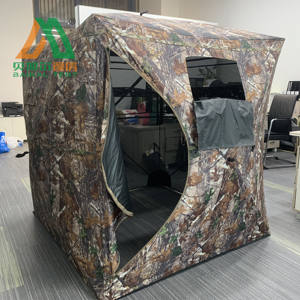 Facile à installer, 3 parois transparentes unidirectionnelles, tentes de camouflage pour la chasse - Product Image 6