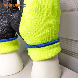 Guantes de Trabajo de Seguridad con Aislamiento Térmico, Guantes de Invierno, Guantes de Protección de Látex con Revestimiento Acrílico Negro CE - Product Image 4