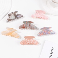Pince à Cheveux Élégante Style Coréen avec Paillettes, Vente en Gros Usine, Accessoire Cheveux pour Chignon Arrière de la Tête pour Femme, Logo Personnalisé