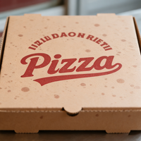 Boîtes à pizza personnalisées avec logo |   Matériaux recyclés, sans danger pour les aliments |   Boîtes rigides de 7 à 12 pouces en stock pour une expédition rapide