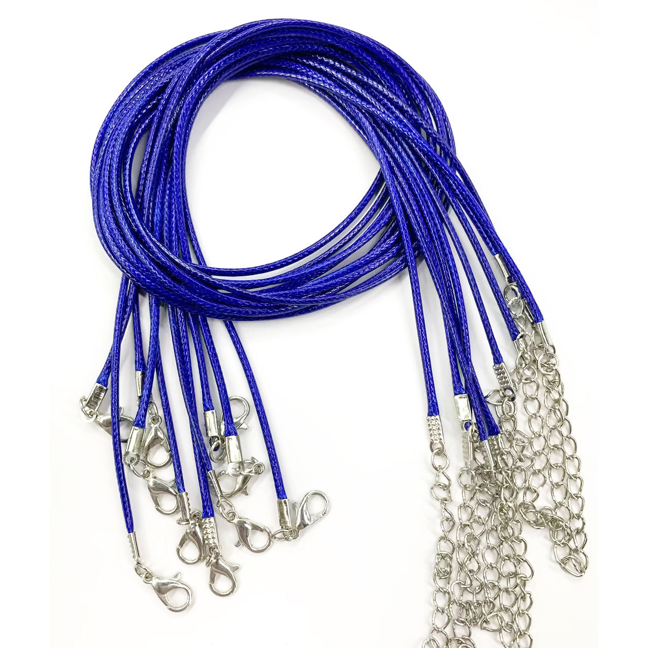 Colors Leather Necklace Chains Cord With Clasps for Pendant Bulk