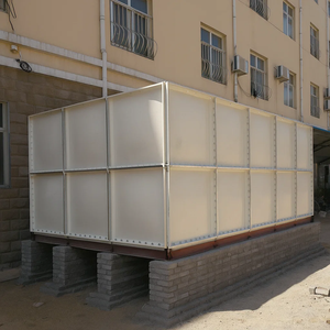 Tanque de Almacenamiento de Agua de Fibra de Vidrio GRP Resistente a la Corrosión, Tanque de Agua de Alta Resistencia, Tanque de Almacenamiento de Uso Pesado - Product Image 1